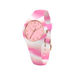 Montre ICE WATCH Ice Tie and Dye femme bracelet silicone rose - vue 1
