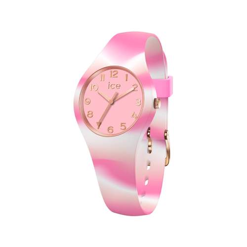 Montre ICE WATCH Ice Tie and Dye femme bracelet silicone rose