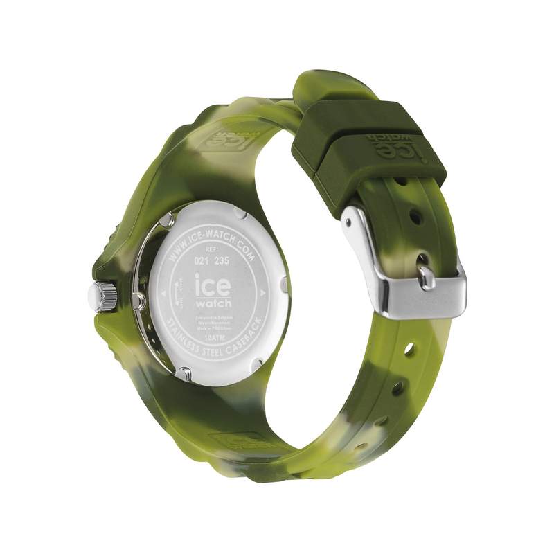 Montre ICE WATCH Ice Tie and Dye enfant bracelet silicone vert - vue 3