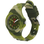 Montre ICE WATCH Ice Tie and Dye enfant bracelet silicone vert - vue D1