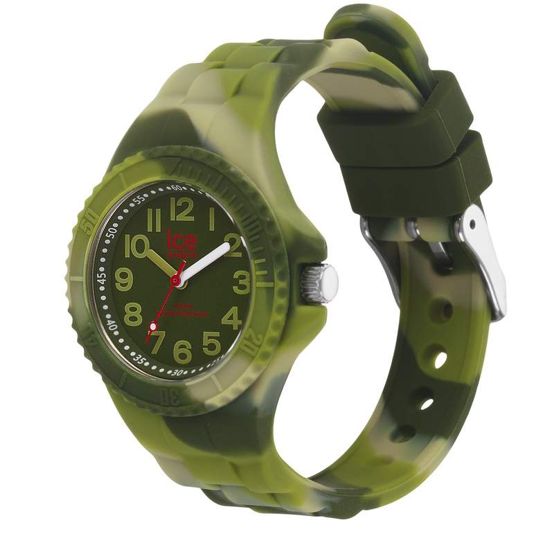 Montre ICE WATCH Ice Tie and Dye enfant bracelet silicone vert - vue D1