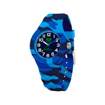 Montre ICE WATCH Ice Tie and Dye enfant bracelet silicone bleu - vue 1
