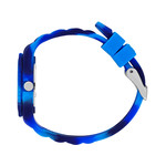 Montre ICE WATCH Ice Tie and Dye enfant bracelet silicone bleu - vue 2