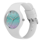 Montre ICE WATCH Ice Horizon femme bracelet silicone bleu ciel - vue D1
