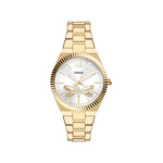Montre FOSSIL Scarlette femme bracelet acier doré - vue 1