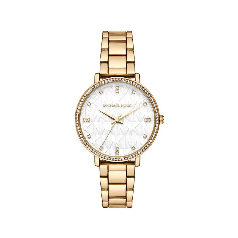 Montre MICHAEL KORS Pyper femme bracelet acier doré - vue 1
