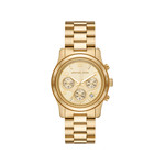 Montre MICHAEL KORS Runway femme bracelet acier inoxydable doré - vue 1