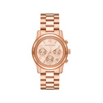 Montre MICHAEL KORS Runway femme bracelet acier doré rose - vue 1