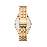 MICHAEL KORS Harlowe ladies watch stainless steel bracelet gold - view 3
