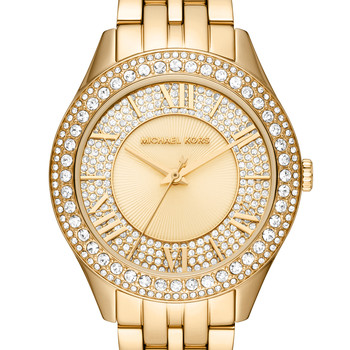 MICHAEL KORS Harlowe women's watch gold stainless steel bracelet