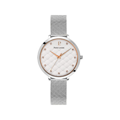 Montre PIERRE LANNIER Grace femme bracelet acier argent - vue 1