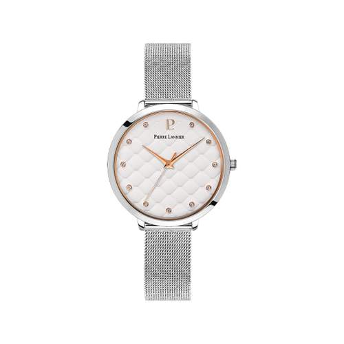 Montre PIERRE LANNIER Grace femme bracelet acier argent