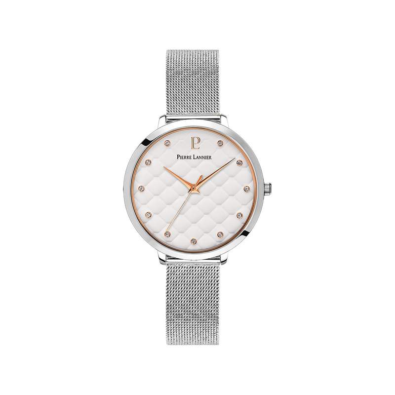 Montre PIERRE LANNIER Grace femme bracelet acier argent - vue 1