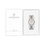 Montre PIERRE LANNIER Grace femme bracelet acier argent - vue D1