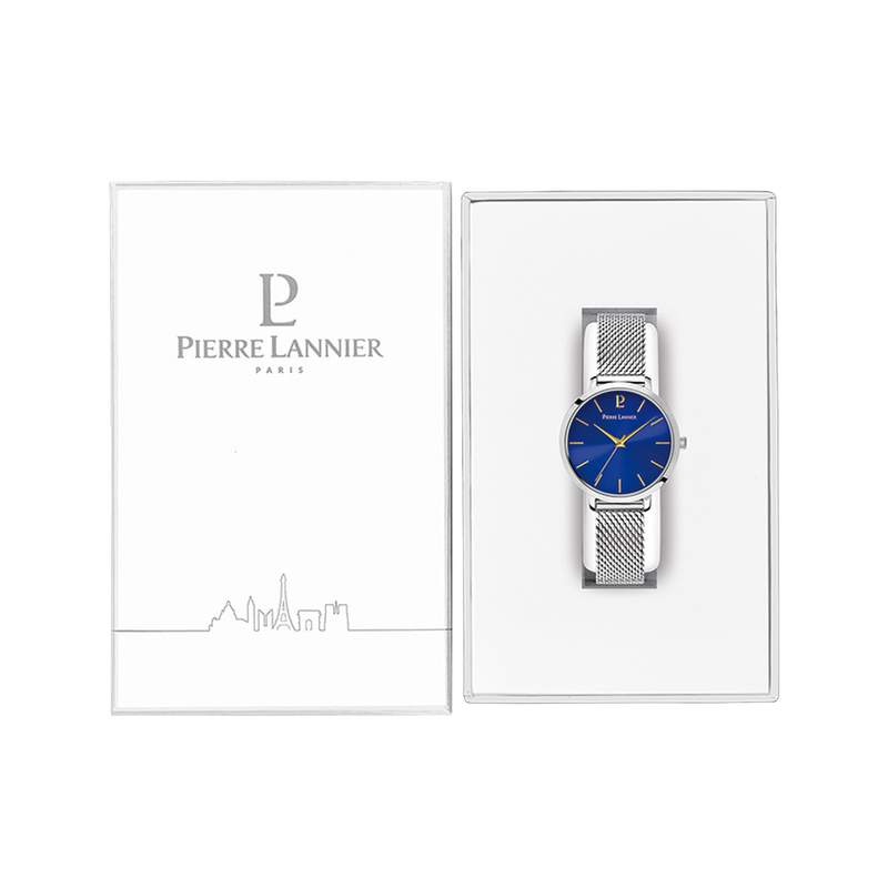 Montre Pierre Lannier Chouquette femme acier - vue D1