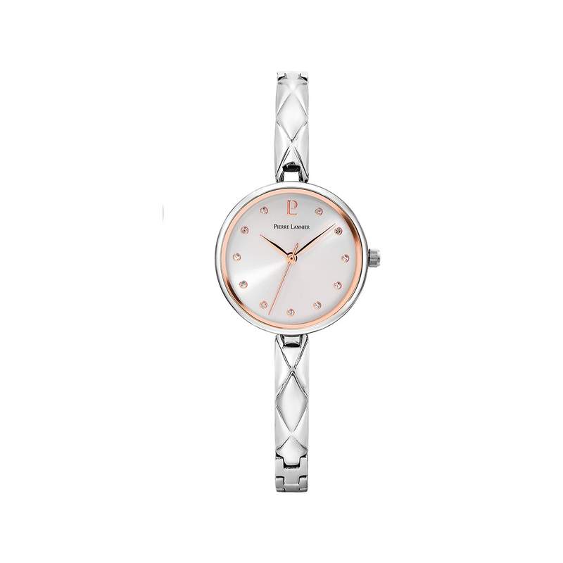 Montre PIERRE LANNIER Leia femme bracelet acier argent - vue 1