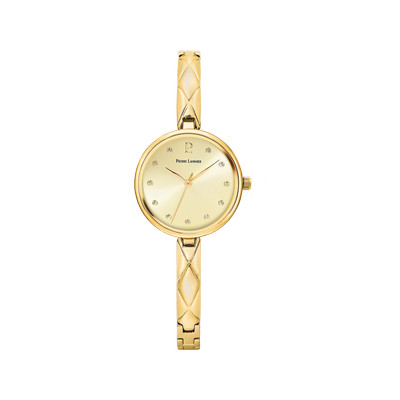 Montre PIERRE LANNIER Leia femme bracelet acier doré