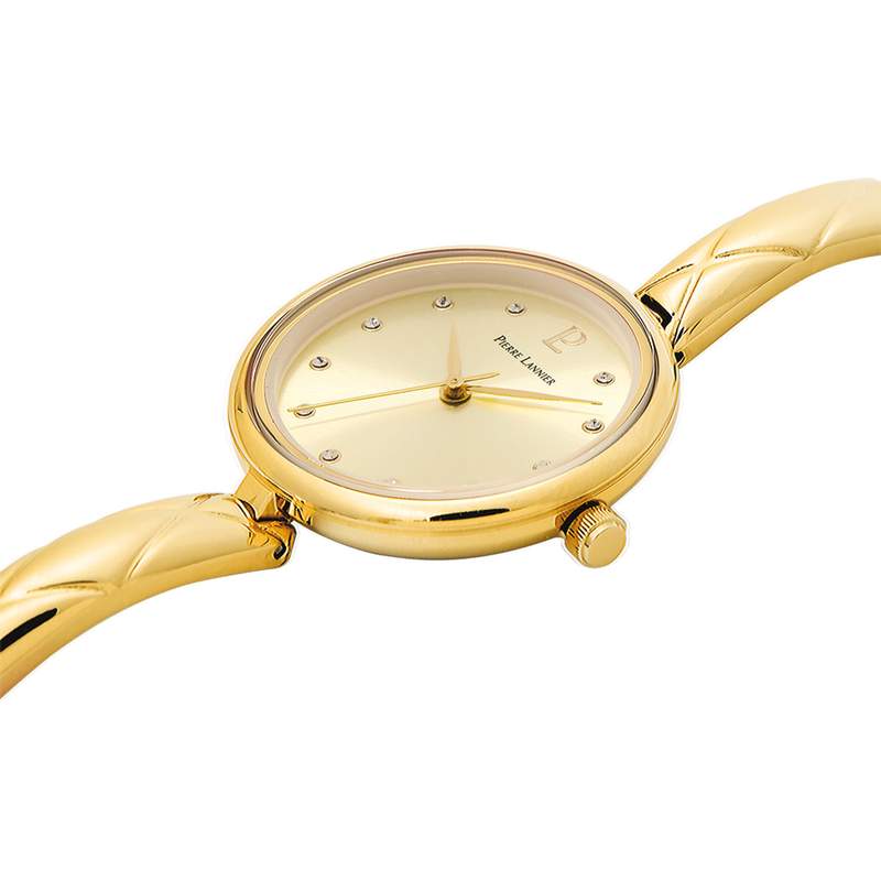 Montre PIERRE LANNIER Leia femme bracelet acier doré - vue 2