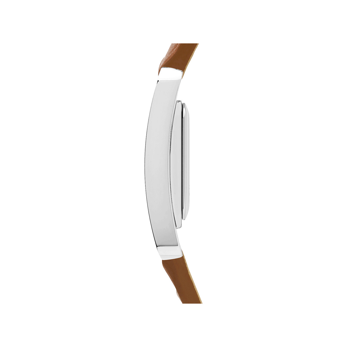 Montre herbelin 5ème avenue en cuir marron - vue 2