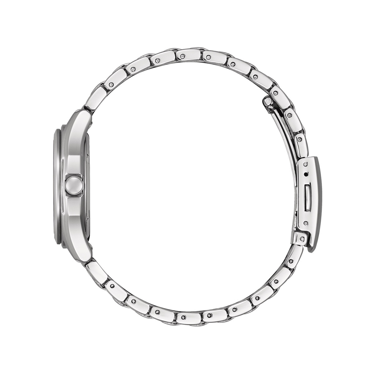 Montre CITIZEN platform classic femme eco-drive bracelet acier g - vue 2