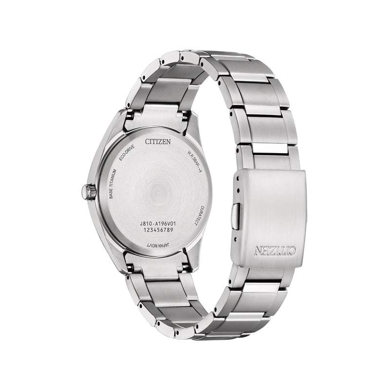 Montre CITIZEN super titanium femme eco-drive bracelet titane - vue 3