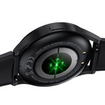 Montre SMARTY 2.0 race mixte connecté métal noir bracelet silicone noir - vue D2