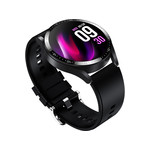 Montre SMARTY 2.0 race mixte connecté métal noir bracelet silicone noir - vue D5