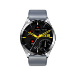 Montre SMARTY 2.0 race mixte connecté métal bracelet silicone gris - vue 1