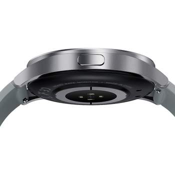 SMARTY 2.0 horloge gemengd ras aangesloten metalen siliconen armband grijs