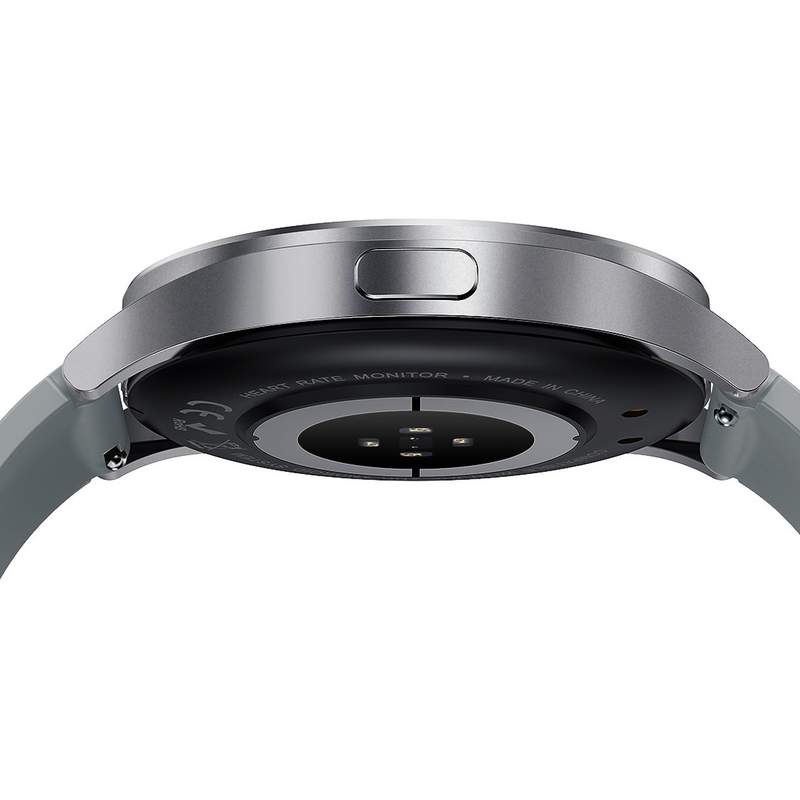 Montre SMARTY 2.0 race mixte connecté métal bracelet silicone gris - vue 2