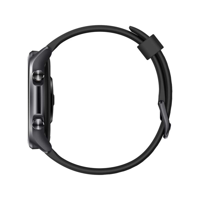 Montre SMARTY 2.0 arena mixte connecté céramique noire bracelet silicone noir - vue 2