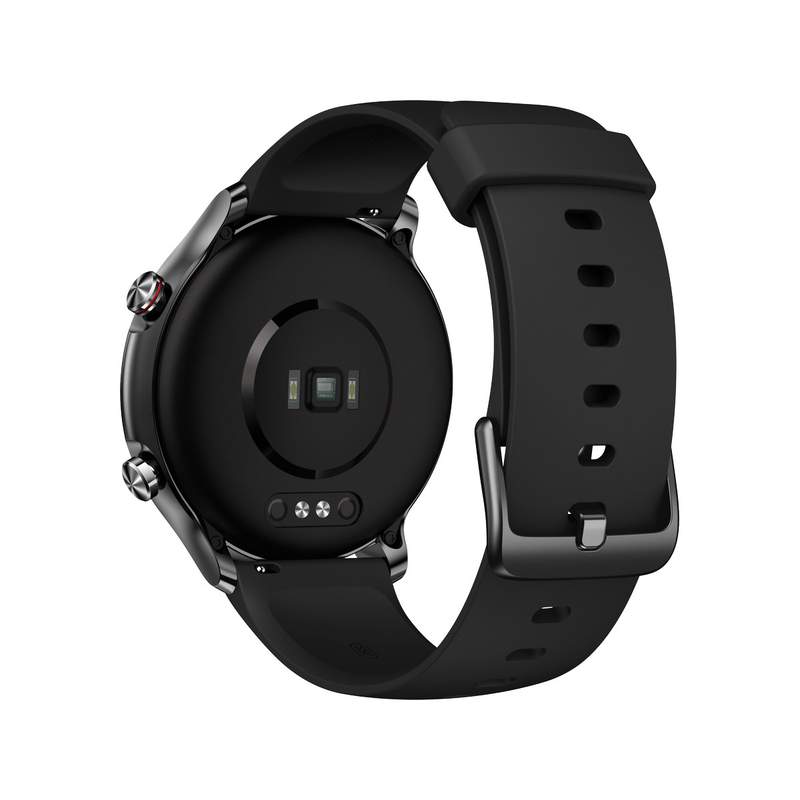 Montre SMARTY 2.0 arena mixte connecté céramique noire bracelet silicone noir - vue 3