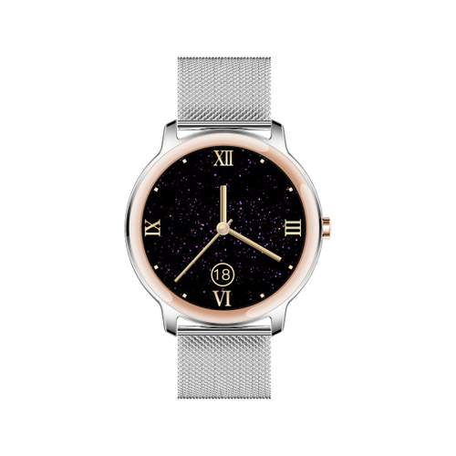 Montre SMARTY 2.0 elegance mixte connecté boîtier métal bracelet acier