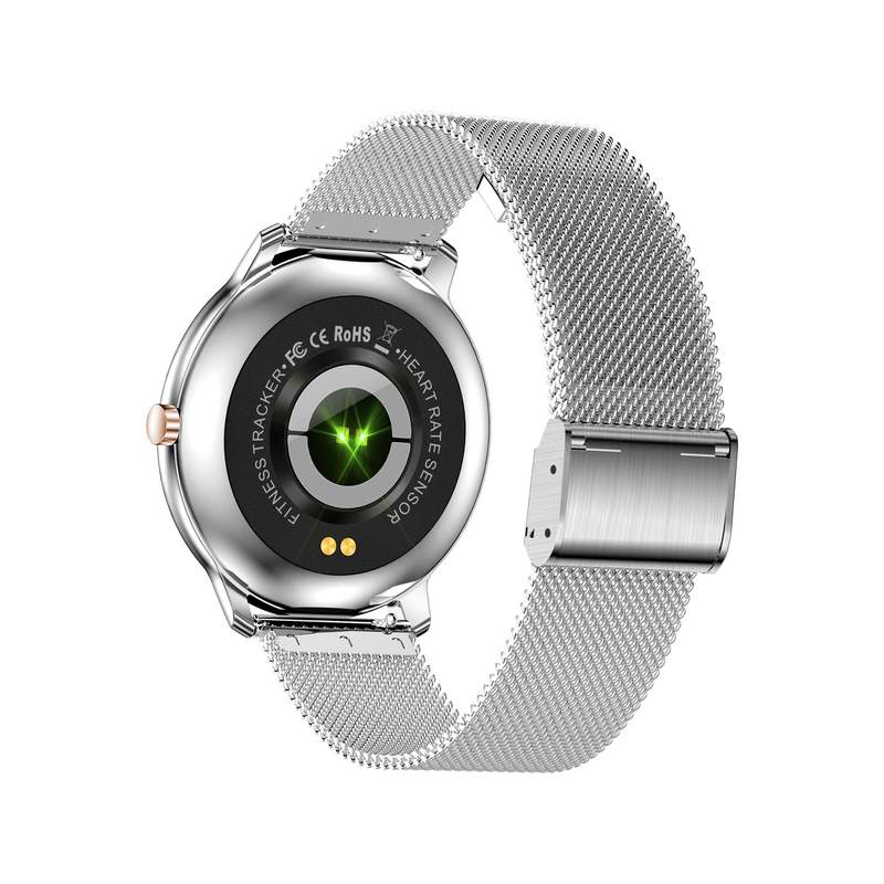 Montre SMARTY 2.0 elegance mixte connecté boîtier métal bracelet acier - vue 3