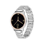 Montre SMARTY 2.0 elegance mixte connecté, métal bracelet acier maille milanaise - vue 1