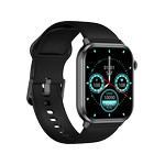 Montre SMARTY 2.0 training mixte connecté métal bracelet silicone noir - vue D5