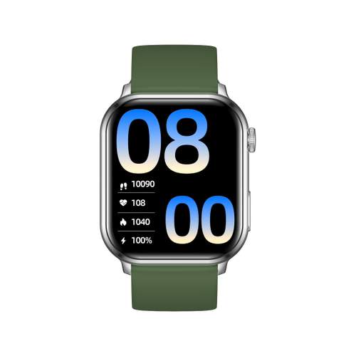 Montre SMARTY 2.0 training mixte connecté métal noir bracelet silicone