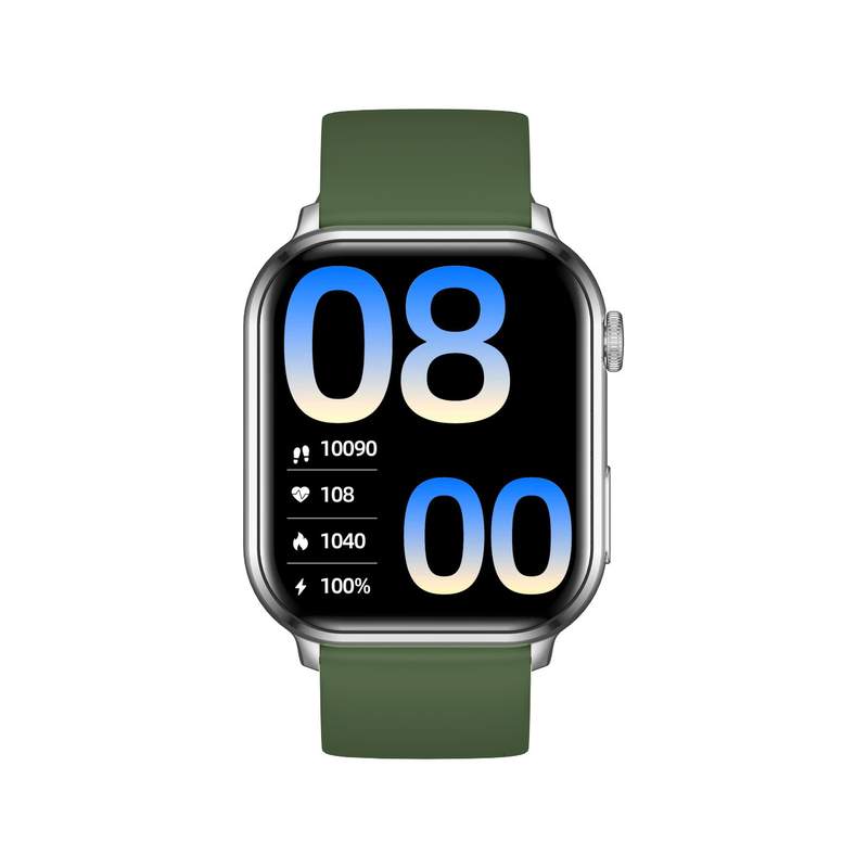 Montre SMARTY 2.0 training mixte connecté métal noir bracelet silicone - vue 1