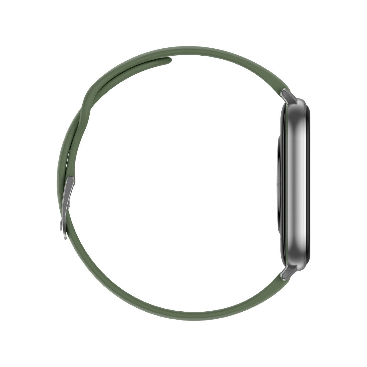Montre SMARTY 2.0 training mixte connecté métal noir bracelet silicone - vue 2