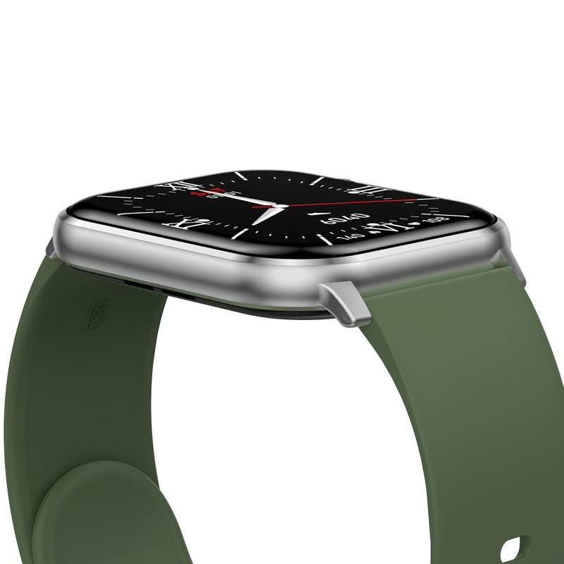Montre SMARTY 2.0 training mixte connecté métal noir bracelet silicone - vue D2