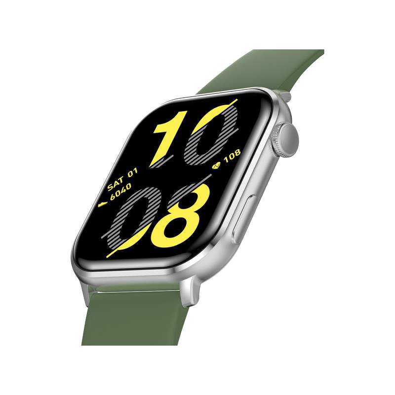 Montre SMARTY 2.0 training mixte connecté métal noir bracelet silicone - vue D4