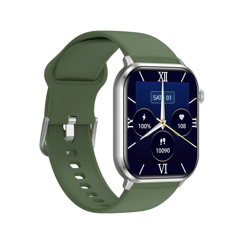 Montre SMARTY 2.0 training mixte connecté métal noir bracelet silicone - vue D5