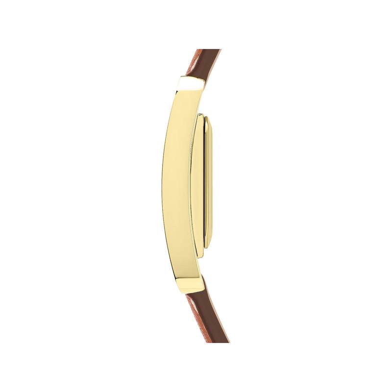 Montre HERBELIN Vème avenue femme bracelet cuir marron - vue 2