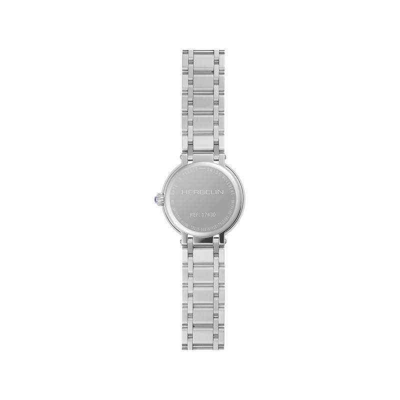 Montre HERBELIN Galet femme bracelet acier argent - vue 3