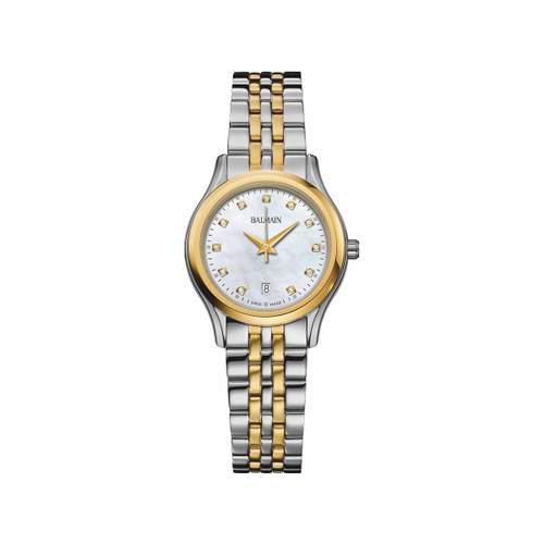 Montre BALMAIN Beleganza femme bracelet acier bicolore jaune