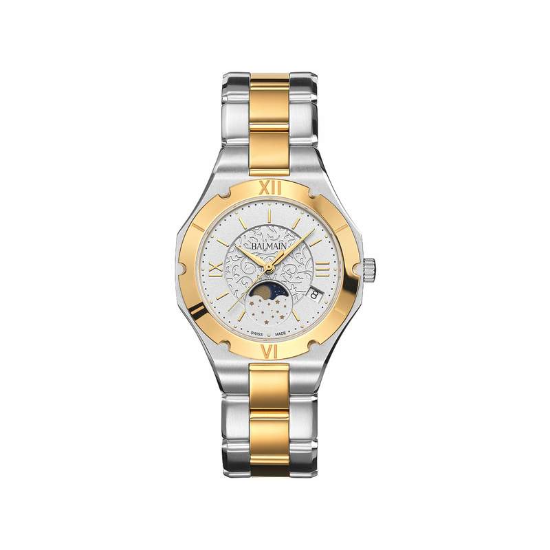 Montre BALMAIN Be Balmain femme bracelet acier bicolore jaune - vue 1