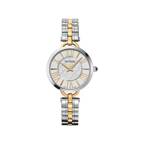 Montre BALMAIN Orithia femme bracelet acier bicolore jaune