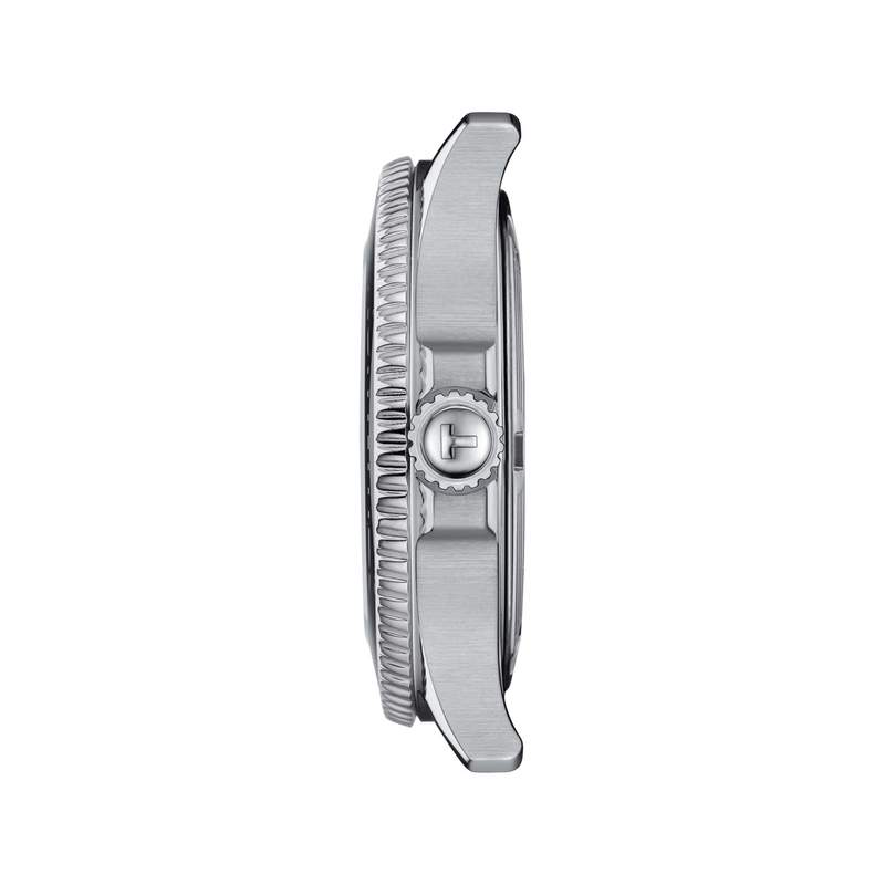 Montre TISSOT t-sport femme bracelet acier gris - vue 2
