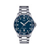 Montre TISSOT T-SPORT SEASTAR 1000 mixte cadran bleu bracelet acier inoxydable - vue V1