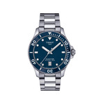 Montre TISSOT T-SPORT SEASTAR 1000 mixte cadran bleu bracelet acier inoxydable - vue 1
